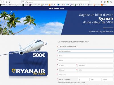 Fraude aux couleurs d’Air France