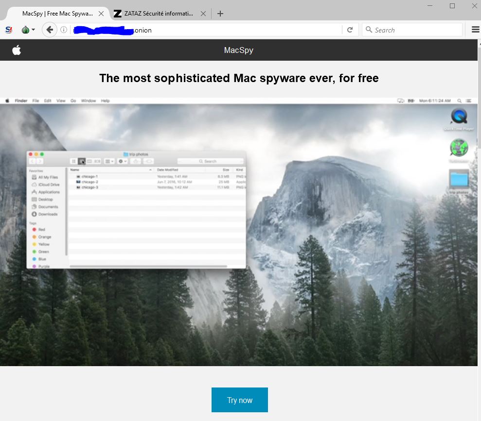 Un logiciel espion pour les Mac