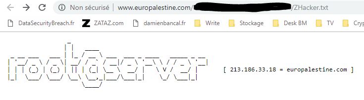 Palestine zhacker