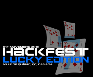 HackFest Canada, en novembre 2015
