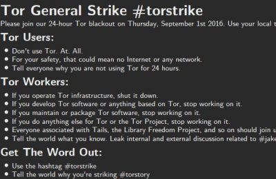 TOR General Strike